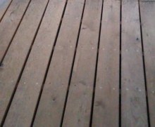 Dubové terasové podlahy hladký povrch