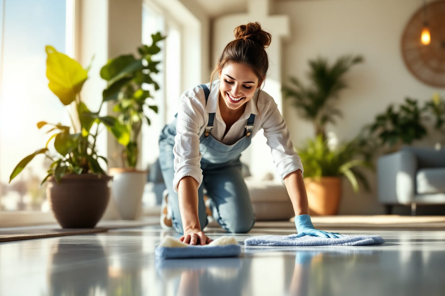 Už žádné matné a nudné linoleum: tato velmi jednoduchá domácí metoda ho promění v lesklou podlahu po jediném použití!