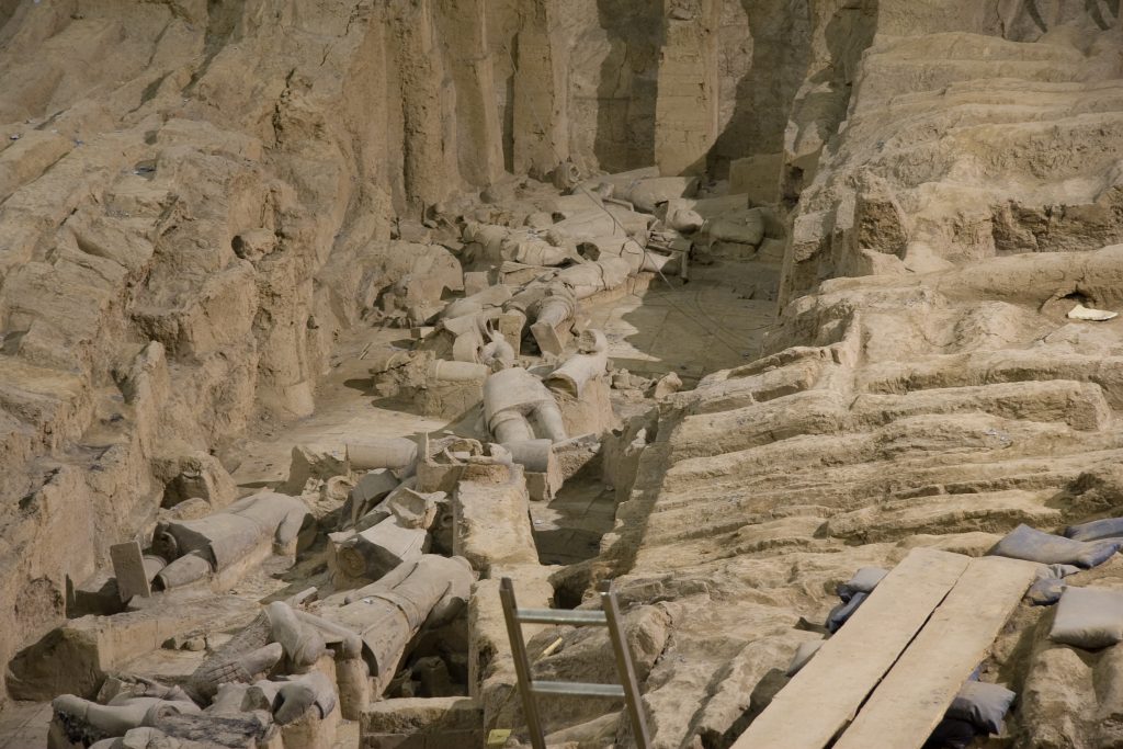 Historický nález: při stavbě školy byl objeven poklad klíčový pro římskou mytologii starý 1800 let