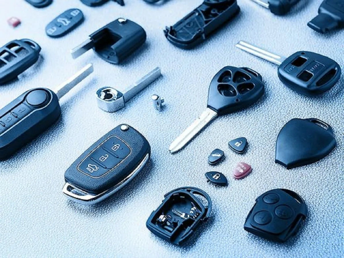automobilového klíče